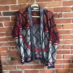 Cool Mulitcolored Cardigan